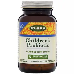 Пробіотики для дітей Flora Children`s Probiotic 60 капсул
