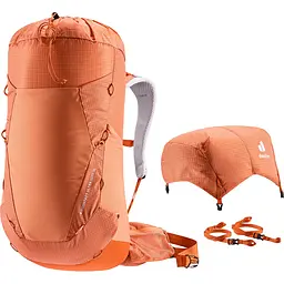 Рюкзак Deuter Aircontact Ultra 45+5 SL Помаранчевий (1052-3360022 5911) - мініатюра 11