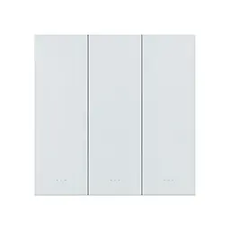 Розумний вимикач світла на 3 канали ZigBee Akubela SM-3G White (00-00002837)