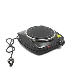 Плита інфрачервона Domotec MS-5851, настільна одноконфоркова електроплита для всіх типів посуду - мініатюра 3