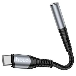 Перехідник Hoco LS33 Type-C Digital 3.5 Audio converter чорний - мініатюра 3