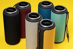 Акустична система 2E SoundXTube TWS, MP3, Wireless, Waterproof Yellow - мініатюра 10