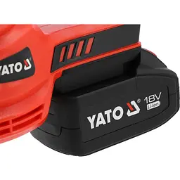 Порохотяг з фільтром HEPA акумулятор YATO Li-Ion 18 V 4 А/Год 150 Вт 2 подовжувачі і насадки (YT-85682) - мініатюра 8