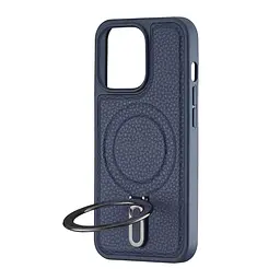 Чохол Jinduka Leather Ringo iPhone 13 Pro Blue - мініатюра 4