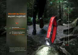 Ліхтар налобний Fenix HL16 AAA світло-зелений - мініатюра 18