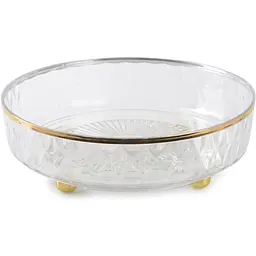 Блюдо Led Twist Clear Goldkuh0016195