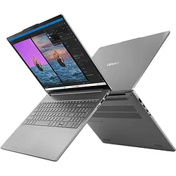 Ноутбук LENOVO IdeaPad Slim 5 16AHP10, AMD Ryzen 7 8845HS до 5.1 ГГц, 16" WUXGA, 32 ГБ, SSD 1 ТБ, графіка AMD Radeon 780M, FreeDos, колір сірий - мініатюра 9