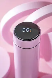 Термос Adler AD 4506 pink LED 473 мл - мініатюра 7