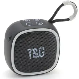Портативна Bluetooth-колонка T&G TG659 бездротова переносна колонка з вологозахистом Чорний