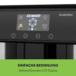 Льодогенератор Klarstein Eiszeit срібний (10033478) - мініатюра 6
