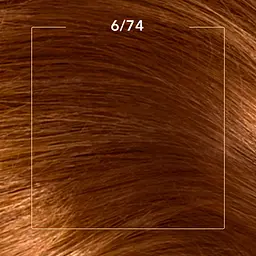Стійка крем-фарба для волосся Wella Color Perfect 6/74 Бурштиновий темно-русий (4064666598345) - мініатюра 2