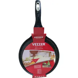 Пательня для млинців Vezzer 22 см чорна (VZ8057B) - мініатюра 3