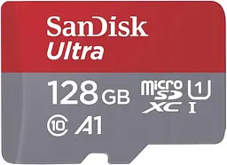 Карта пам'яті microSDXC (UHS-1) SanDisk Ultra 128Gb class 10 A1 (140Mb/s) (adapter SD) Imaging Packaging - мініатюра 2