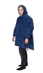 Плед-худі з капюшоном Pleid Hoodie Blue - мініатюра 3