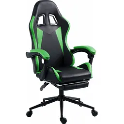 Геймерське крісло GT Racer X-2323 Black/Green [122609] - мініатюра 5