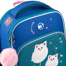 Рюкзак шкільний каркасний Yes Dandelion Cats S-78 - мініатюра 6