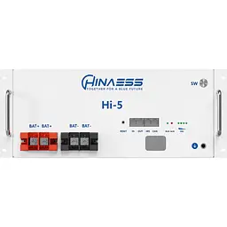 Акумулятор HinaESS LiFePO4 48 В (51.2 В/100 А·год/5120 Вт·год) (HI-5 White) [175522]