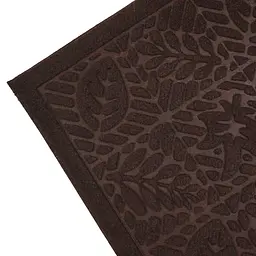 Килимок придверний Eco Fabric Листя без кромки коричневий 40 х 60 см (4060-008) - мініатюра 5