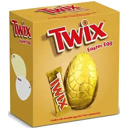Шоколадне яйце Twix Large Easter Egg 200 г - мініатюра 2