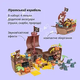 Ігровий набір Otamanko Піратський корабель - мініатюра 5