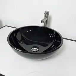 Раковина Adamant Kreis Ø42 см black 000007526, Чорний - мініатюра 4