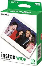 Фотопапір INSTAX WIDE GLOSSY (108х86мм 10шт) Fujifilm teh0014910