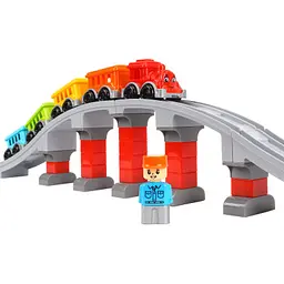 Конструктор "Залізниця" 1300 Technok Toys 59 деталей в коробці (4823037611300) - мініатюра 4