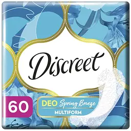 Щоденні прокладки Discreet Deo Spring Breeze 60 шт. (8001090170316/8700216153096)