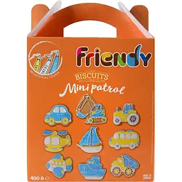 Печиво Friendy Міні патруль цукрове 400 г (923268) - мініатюра 3