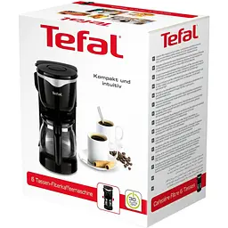 Кавоварка Tefal Good Value крапельна 0.6 л чорна (CM340811) - мініатюра 3