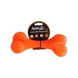 Іграшка AnimAll Fun кістка оранжева 25 см