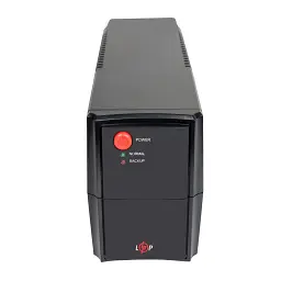 Лінійно-інтерактивне ДБЖ LogicPower LPM-825VA-P 825ВА/577Вт з АКБ 12В 9Агод - мініатюра 2
