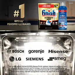 Капсули для миття посуду в посудомийних машинах Finish Ultimate Plus 64 капсули - мініатюра 10