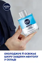 Лосьйон після гоління NIVEA MEN захист та догляд 2 в 1 Свіжість + комфорт 100 мл (88569) - мініатюра 5