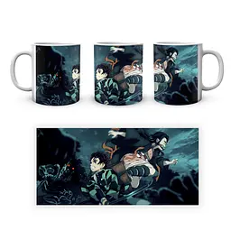 Кружка GeekLand Kimetsu no Yaiba Клинок, що розсікає демонів Танджиро Незуко KY 002.04 - мініатюра 4
