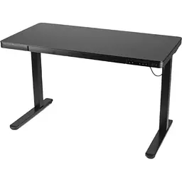 Комп'ютерний ігровий стіл Barsky StandUp Glass Black [BST-11] [111783]