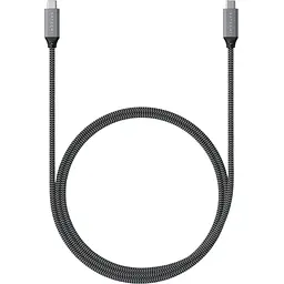Кабель Satechi USB4 C to C Cable 100W Space Gray 0.8 м (ST-U4C80M) - мініатюра 2