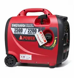 Інверторний Генератор Валіза iPOWER SM2500Di (2.2 - 2.5 кВт) з Дисплеєм, електростартером
