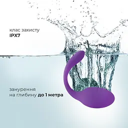 Віброяйце зі стимулятором клітора Adrien Lastic Smart Dream II з пультом LRS, можна під одяг - мініатюра 4
