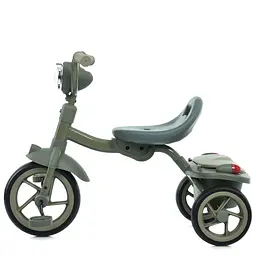 Велосипед дитячий триколісний Turbo Trike MT 1037 Grey - мініатюра 3
