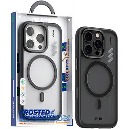 Чохол Blueo Frosted Heat Dissipation with MagSafe для Apple iPhone 16 Pro Black [132552] - мініатюра 5