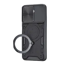Чохол Full Protection JS Magnetic Xiaomi Redmi 13C 4G/Poco C65 Black - мініатюра 3