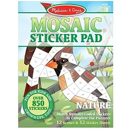 Мозаїчні наклейки Melissa & Doug Природа (MD30162)