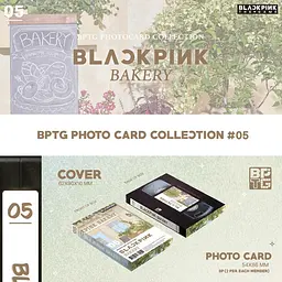 Картки ліцензійні Yg Entertainment The Game Photocard Collection Blackpink Колекція фотокарт Блекпінк YE 05 - мініатюра 2