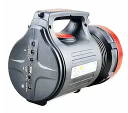 Ліхтар кемпінговий (станція) Luxury YJ-1908 10W+22SMD + MP3 FM + P.B.+ solar + ЗУ220В + 3 режими - мініатюра 6