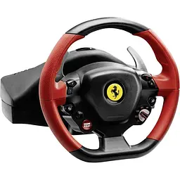 Ігрове кермо з педалями Thrustmaster Ferrari 458 Spider [4460105] Вітрина [147854] - мініатюра 3