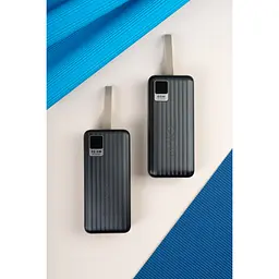 Повербанк Make 30000 mAh 22.5W PD+QC Black (MPB-301BK) - мініатюра 2