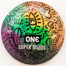 Презервативи One Super Studs з точковим рельєфом 3 шт. (ROZ6400230313) - мініатюра 10