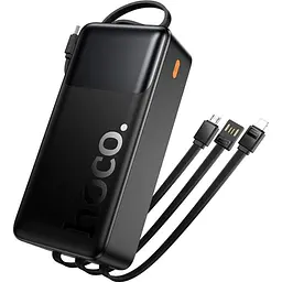 Зовнішній акумулятор Hoco J156B Founder 30000mAh 22.5W Black [156053] - мініатюра 4