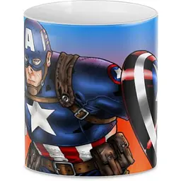 Кухоль GeekLand Captain America CA.02.031 330 мл білий - мініатюра 2